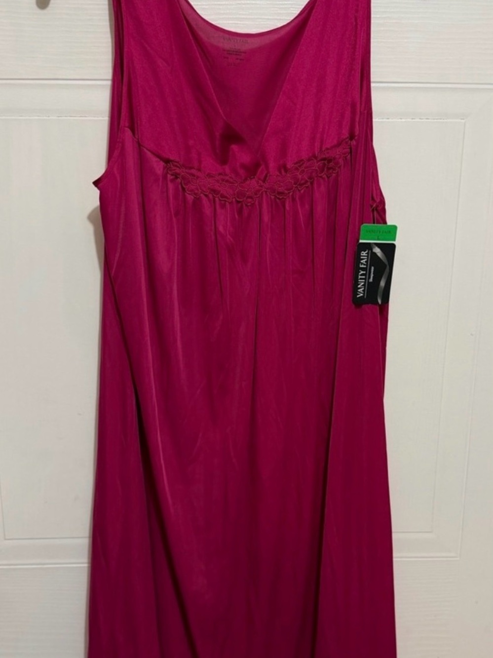 Vanity Fair Bright Fuchsia Slip